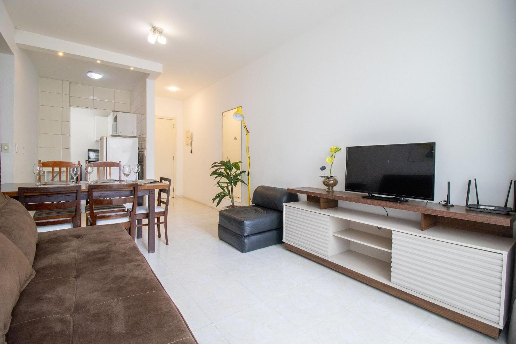Balneário CamboriúNvr62B - Quadra Mar, Sacada, 2 Dorm, Climatizadoアパートメント エクステリア 写真