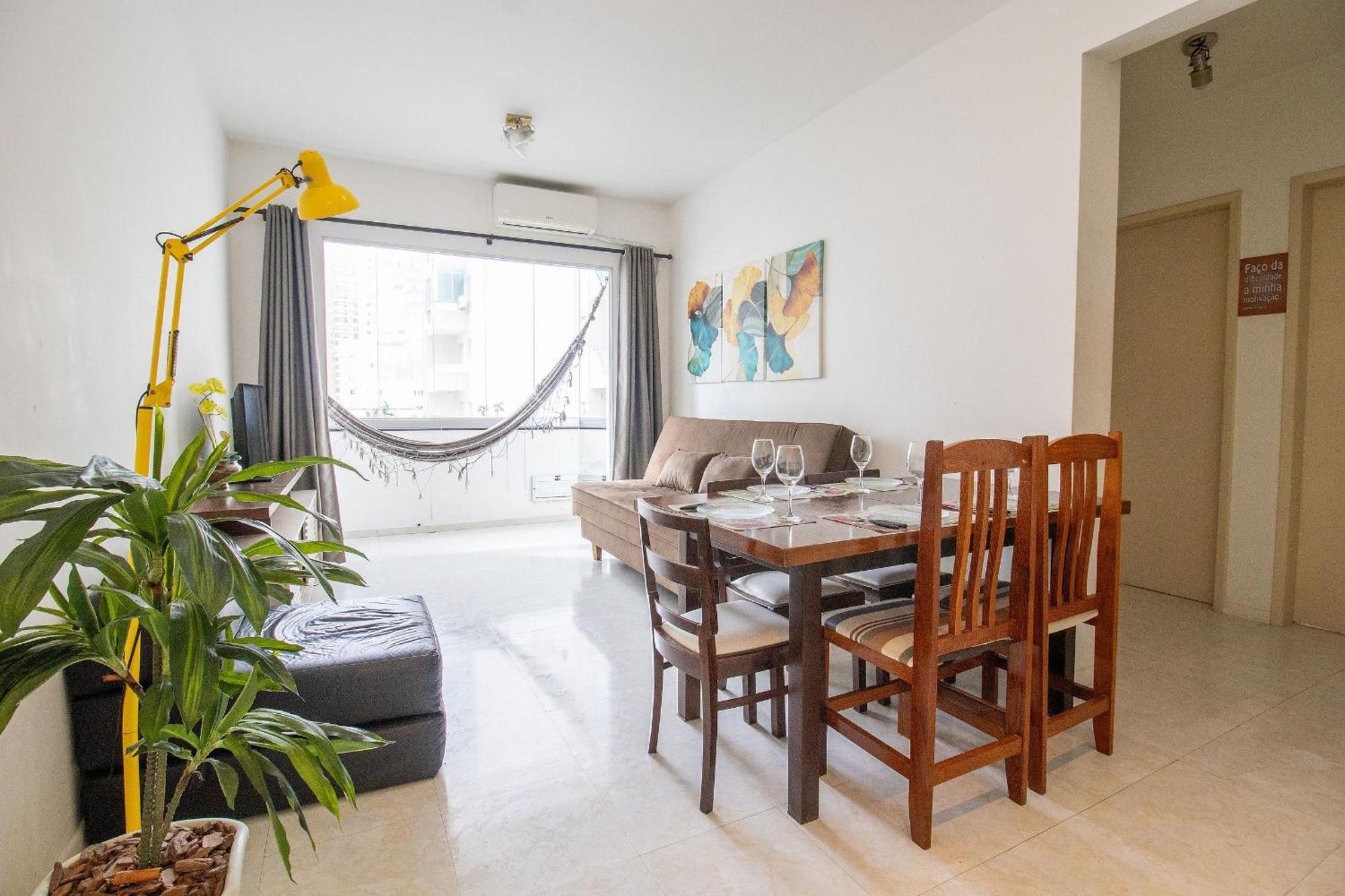Balneário CamboriúNvr62B - Quadra Mar, Sacada, 2 Dorm, Climatizadoアパートメント エクステリア 写真